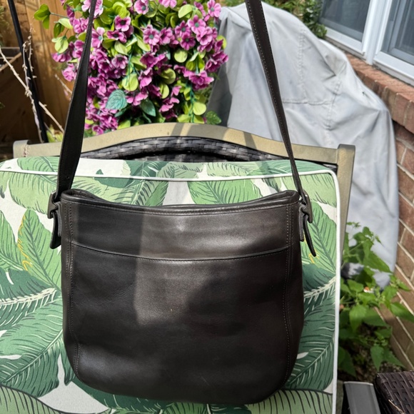 Coach 1999 Vintage 1990's Chelsea Hobo H9D-6003 Gray Crossbody/Shoulder Bag - Picture 2 of 13